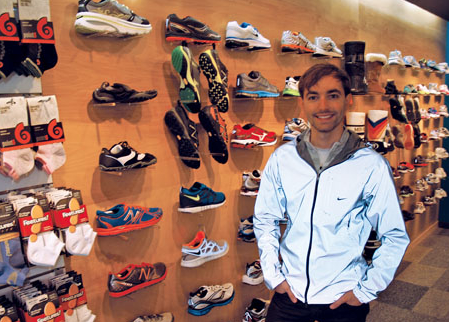 running shoe shop